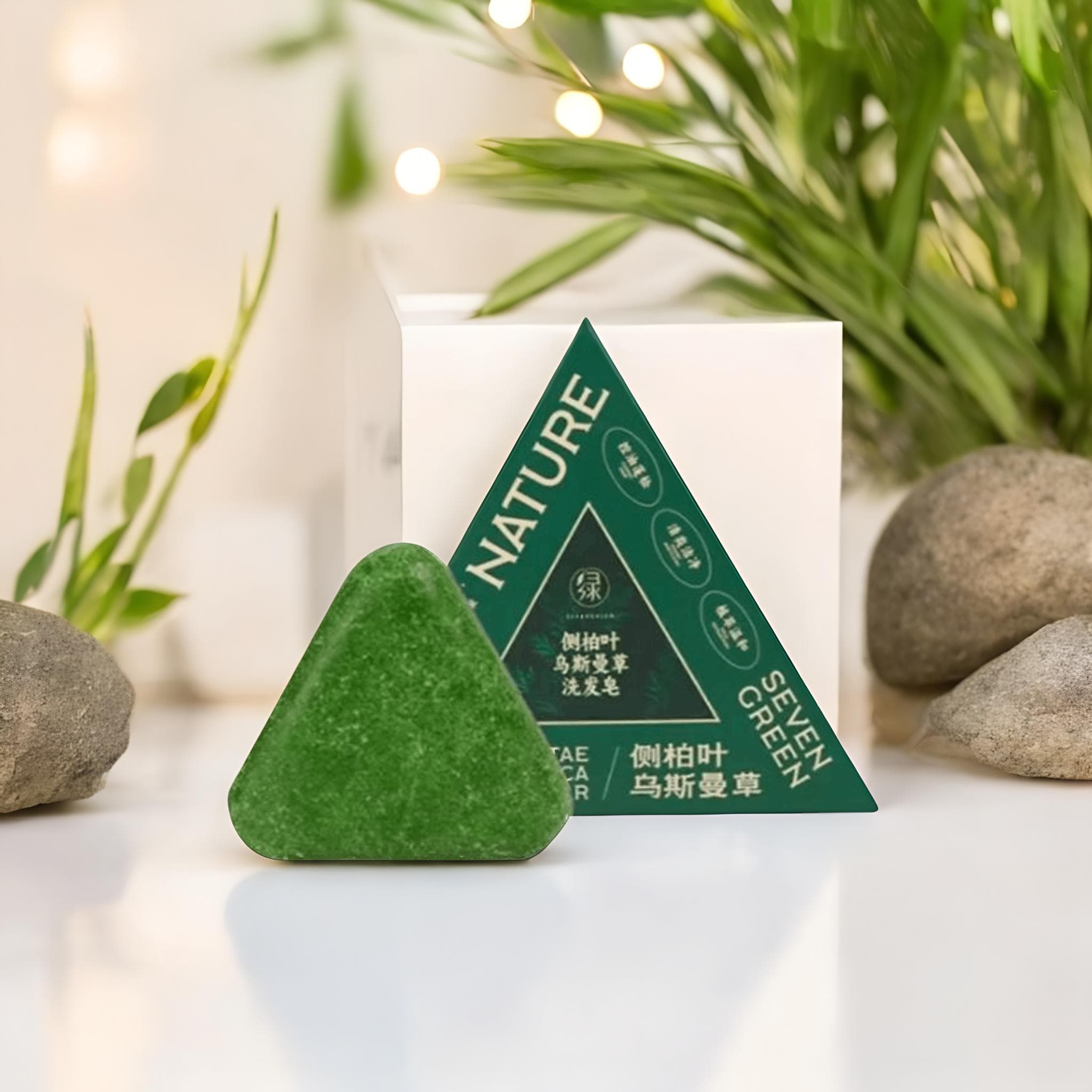 Nature Herbal Triangle Green Soap (Original)